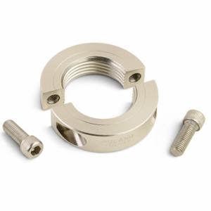 RULAND MANUFACTURING TSP-8-20-SS-LH Threaded Shaft Collar, 2 Piece, Threaded, Clamp On, 1.28 Inch Clearance Dia | CT9MYC 805HJ2