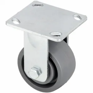 RWM 47-GTB-0520-R Kingpinless Plate Caster, 5 Inch Dia, 6 1/2 Inch Height, Rigid Caster, Rigid | CT9QMJ 29XV16