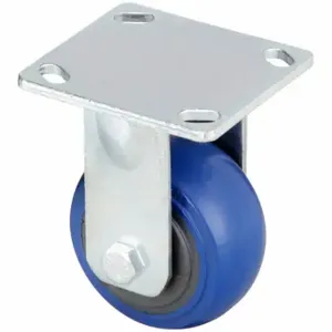 RWM 47-SWB-0420-R Kingpinless Plate Caster, 4 Inch Dia, 5 5/8 Inch Height, Rigid Caster | CT9QAF 29XV14