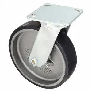 RWM 47-UIR-0820-S Kingpinless Plate Caster, 8 Inch Dia, 9 1/2 Inch Height, Swivel Caster, Swivel | CT9QKU 29XV29