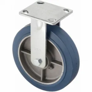 RWM 48-RAB-0620-R-EHT Maintenance-Free Plate Caster, 6 Inch Dia, 7 1/2 Inch Height, Rigid Caster | CT9QKZ 29XV48