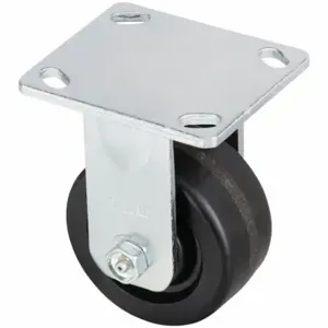 RWM 65-DUR-0420-R Kingpinless Plate Caster, 4 Inch Dia, 5 5/8 Inch Height, Rigid Caster | CT9QAJ 53CF27