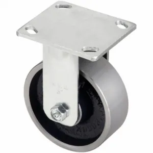 RWM 65-FSR-0520-R Kingpinless Plate Caster, 5 Inch Dia, 6 1/2 Inch Height, Rigid Caster | CT9QBK 53CF35