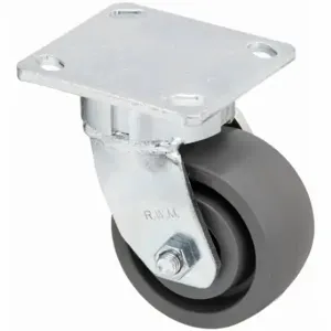 RWM 65-GTB-0820-S-3.2 Kingpinless Plate Caster, 8 Inch Dia, 10 1/8 Inch Height, Swivel Caster, Swivel | CT9QJU 53CF54