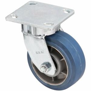 RWM 65-RAB-0620-S-EHT Kingpinless Plate Caster, 6 Inch Dia, 7 1/2 Inch Height, Swivel Caster | CT9QDY 53CF61