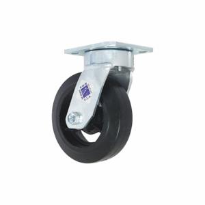 RWM 65-RIR-0620-S-42ST Kingpinless Plate Caster, 6 Inch Dia, 7 1/2 Inch Height, Swivel Caster | CT9QDX 53CF67