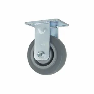 RWM 65-RPR-0420-R Kingpinless Plate Caster, 4 Inch Dia, 5 5/8 Inch Height, Rigid Caster | CT9QAH 53CF69