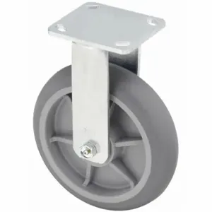 RWM 65-RPR-0821-R Kingpinless Plate Caster, 8 Inch Dia, 10 1/8 Inch Height, Rigid Caster | CT9QHE 53CF75