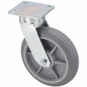 RWM 65-RPR-0821-S Kingpinless Plate Caster, 8 Inch Dia, 10 1/8 Inch Height, Swivel Caster | CT9QHY 53CF76