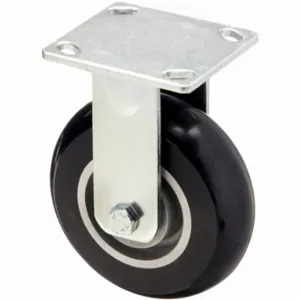 RWM 65-UAB-0521-R Kingpinless Plate Caster, 5 Inch Dia, 6 1/2 Inch Height, Rigid Caster, Rigid, B | CT9QBR 53CF98