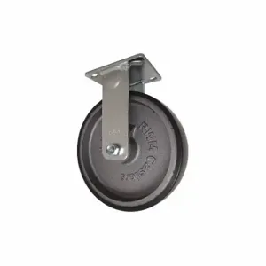 RWM 65-UIB-0820-R-Q-9.5OAH Kingpinless Plate Caster, 8 Inch Dia, 9 1/2 Inch Height, Rigid Caster, Rigid, B | CT9QKG 53CG37