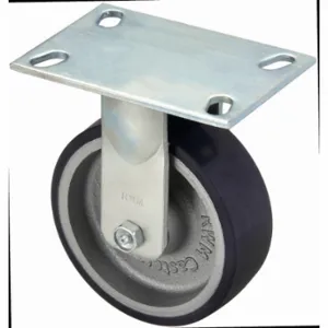 RWM 65-UIR-0620-R-42RT Kingpinless Plate Caster, 6 Inch Dia, 7 1/2 Inch Height, Rigid Caster, Rigid, A | CT9QDL 53CG46