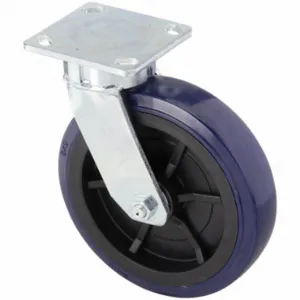 RWM 65-UPC-0820-S-9.5 OAH Kingpinless Plate Caster, 8 Inch Dia, 9 1/2 Inch Height, Swivel Caster | CT9QKN 53CG58