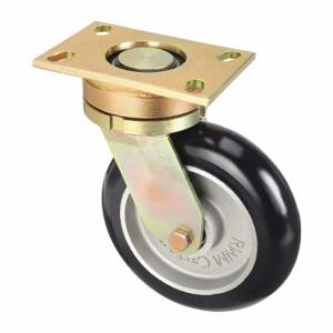 RWM 68-UAB-0821-S-92A Maintenance-Free Plate Caster, 8 Inch Dia, 10 1/8 Inch Height, Swivel Caster | CT9QLE 29XW13