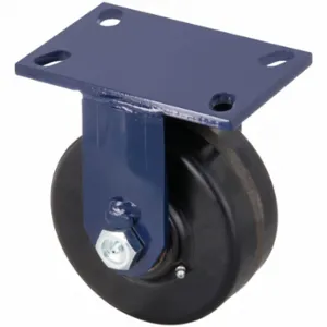 RWM 75-DUR-0825-R Kingpinless Plate Caster, 8 Inch Dia, 10 1/8 Inch Height, Rigid Caster | CT9QHC 29XW28