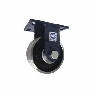 RWM 75-FSR-0825-R Kingpinless Plate Caster, 8 Inch Dia, 10 1/8 Inch Height, Rigid Caster | CT9QHH 29XW30