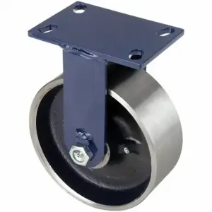 RWM 75-FSR-0830-R Kingpinless Plate Caster, 8 Inch Dia, 10 1/8 Inch Height, Rigid Caster | CT9QHF 53CG84