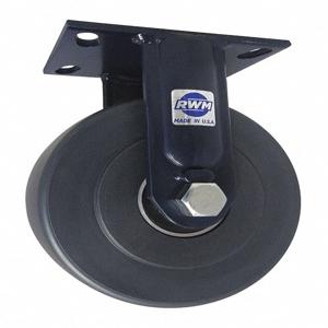 RWM 75-NYB-0830-R Kingpinless Plate Caster, Rigid, 8 Inch Wheel Dia., Nylon | CH6MQQ 53CG91