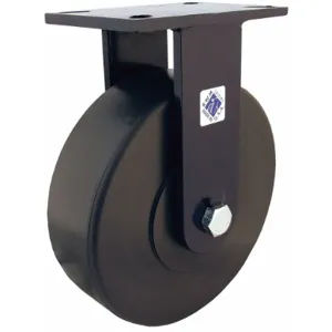 RWM 76-DUR-0830-R 8 Inch Medium-Duty Rigid Plate Caster, 2500 Lbs. Load Rating | CD2KQT 29XW48