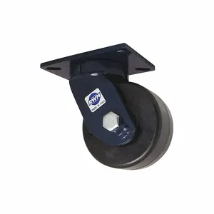 RWM 76-DUR-1030-S Kingpinless Plate Caster, 10 Inch Dia, 12 1/2 Inch Height, Swivel Caster | CT9PZP 53CH21