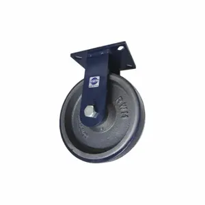 RWM 76-UIB-1030-R-Q Kingpinless Plate Caster, 10 Inch Dia, 12 1/2 Inch Height, Rigid Caster, Rigid | CT9PZH 53CH48