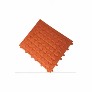 SAFE FLEX A1-O Interlocking Antifatigue Mat Tile, Interlocking Antifatigue Mat Tile, 18 Inch x 18 in | CT9QRW 60FE96