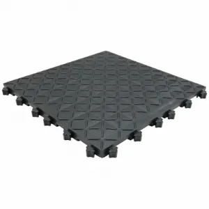 SAFE FLEX A1B Interlocking Antifatigue Mat Tile, Interlocking Antifatigue Mat Tile, 18 Inch x 18 in | CT9QTA 33VL83