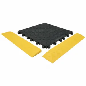 SAFE FLEX A1BZ1 Interlocking Antifatigue Mat Kit, Interlocking Antifatigue Mat Kit, 3 ft x 3 ft | CT9QTM 55WF55