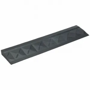 SAFE FLEX A3-B Ramp Edge, Ramp Edge, 4 Inch X 18 Inch Size, Safe-Flex Floor System, Diamond Grid, Black | CT9QUR 33VL99