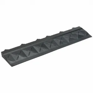 SAFE FLEX A4-B Ramp Edge, Ramp Edge, 4 Inch X 18 Inch Size, Safe-Flex Floor System, Diamond Grid, Black | CT9QUT 33VM01