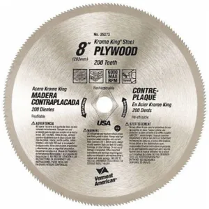 SAFETY SPEED 8200HG Plywood / Polycarbonate Saw Blade | AC6JVE 34C097