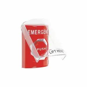 SAFETY TECHNOLOGY INTERNATIONAL SS2025EM-EN Emergency Push Button | CT9RJE 54JF26