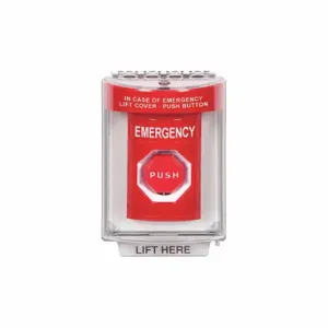 SAFETY TECHNOLOGY INTERNATIONAL SS2045EM-EN Emergency Push Button | CT9RJD 54JF27