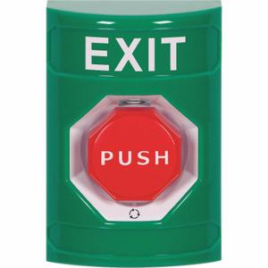 SAFETY TECHNOLOGY INTERNATIONAL SS2109XT-EN Exit Push Button, Turn-To-Reset, Latching | CT9RKD 52CF99