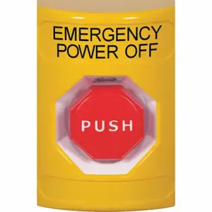 SAFETY TECHNOLOGY INTERNATIONAL SS2202PO-EN Emergency Power Off Push Button, Key-To-Reset, Latching | CT9RHW 52CG17