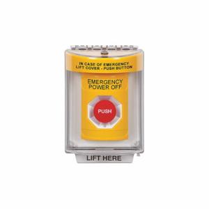 SAFETY TECHNOLOGY INTERNATIONAL SS2241PO-EN Emergency Power Off Push Button | CT9RHR 54JF33