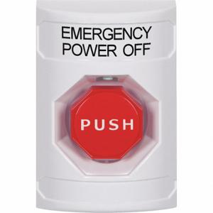 SAFETY TECHNOLOGY INTERNATIONAL SS2302PO-EN Emergency Power Off Push Button, Key-To-Reset, Latching, Red | CT9RHX 52CG21