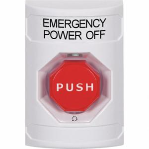 SAFETY TECHNOLOGY INTERNATIONAL SS2309PO-EN Emergency Power Off Push Button, Turn-To-Reset, Latching | CT9RJA 52CG24
