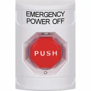 SAFETY TECHNOLOGY INTERNATIONAL SS2309PO-EN Emergency Power Off Push Button, Turn-To-Reset, Latching | CT9RJA 52CG24