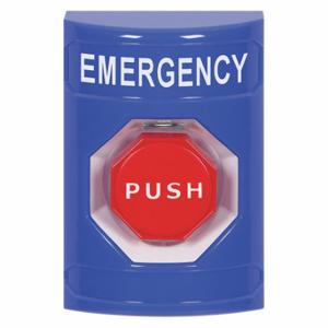 SAFETY TECHNOLOGY INTERNATIONAL SS2405EM-EN Emergency Push Button, Momentary Mushroom, Momentary | CT9RJH 52CG49