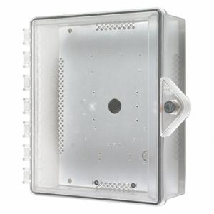 SAFETY TECHNOLOGY INTERNATIONAL STI-7520-HTR Enclosure, Polycarbonate, Surface, Enclosed, Clear, 3 1/4 Inch Dp | CT9RJV 34D088