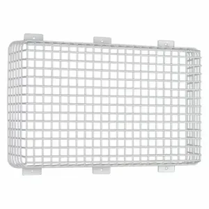 SAFETY TECHNOLOGY INTERNATIONAL STI-9645 Wire Cage, Coated Steel Wire, Surface, Open, White, 5 7/8 Inch Dp | CT9RMZ 34D144