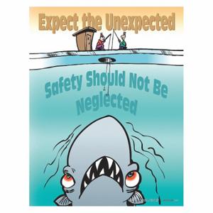 SAFETYPOSTER P1132 Safety Poster, 22 X 17 Inch Nominal Sign Size, English | CT9QZU 35LG44