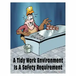 SAFETYPOSTER P1194 Safety Poster, 22 X 17 Inch Nominal Sign Size, English | CT9QZB 35LG90