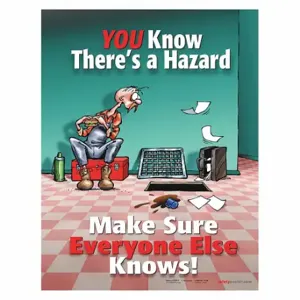 SAFETYPOSTER P3099 Safety Poster, 22 X 17 Inch Nominal Sign Size, English | CT9RAK 35LF92