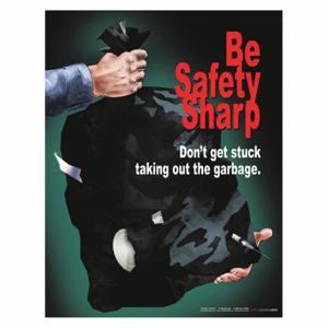 SAFETYPOSTER P3934 Safety Poster, 22 X 17 Inch Nominal Sign Size, English | CT9RAC 35LG75