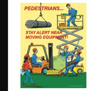 SAFETYPOSTER SW0067 Safety Poster, 22 X 17 Inch Nominal Sign Size, English | CT9RDP 35LH10