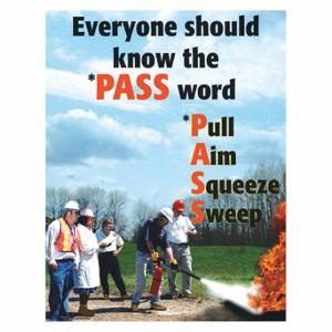 SAFETYPOSTER SW0125 Safety Poster, 22 X 17 Inch Nominal Sign Size, English | CT9RBY 35LH25