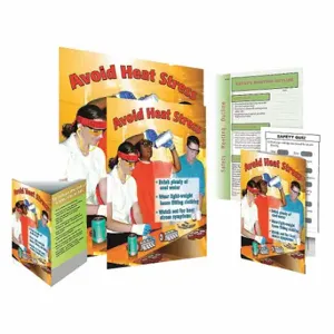 SAFETYPOSTER SW0136-SAFEKIT Safe System Kit, Avoid Heat Stress, English, Safetysmart | CT9QXG 35LL49