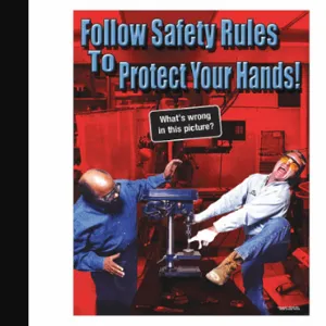 SAFETYPOSTER SW0154 Safety Poster, 22 X 17 Inch Nominal Sign Size, English | CT9RAF 35LH34